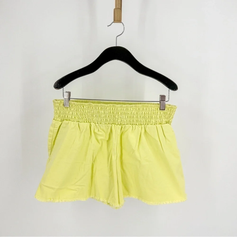Wild Fable Lime Green High-Rise Woven Pull-On Vibrant